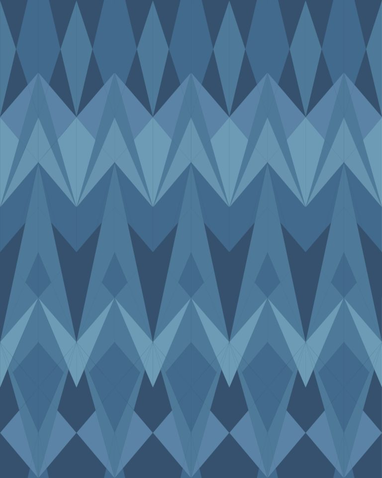 Art Deco Seamless Geometric Pattern - Triangle - HD Wallpaper 
