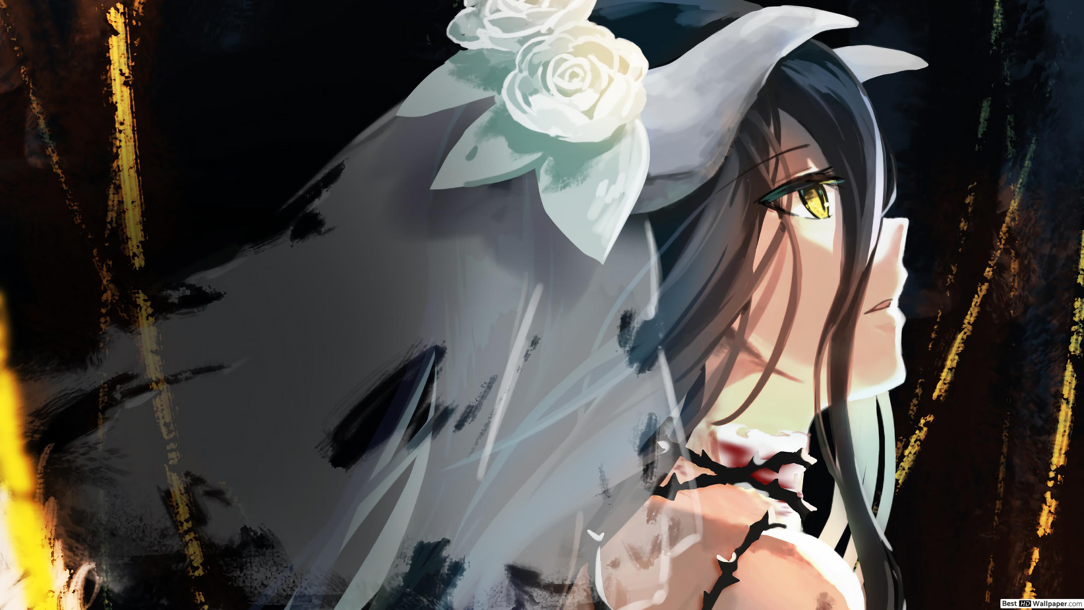 #freetoedit #albedo #overlord #anime #animegirl #animewallpaper - Albedo Overlord - HD Wallpaper 