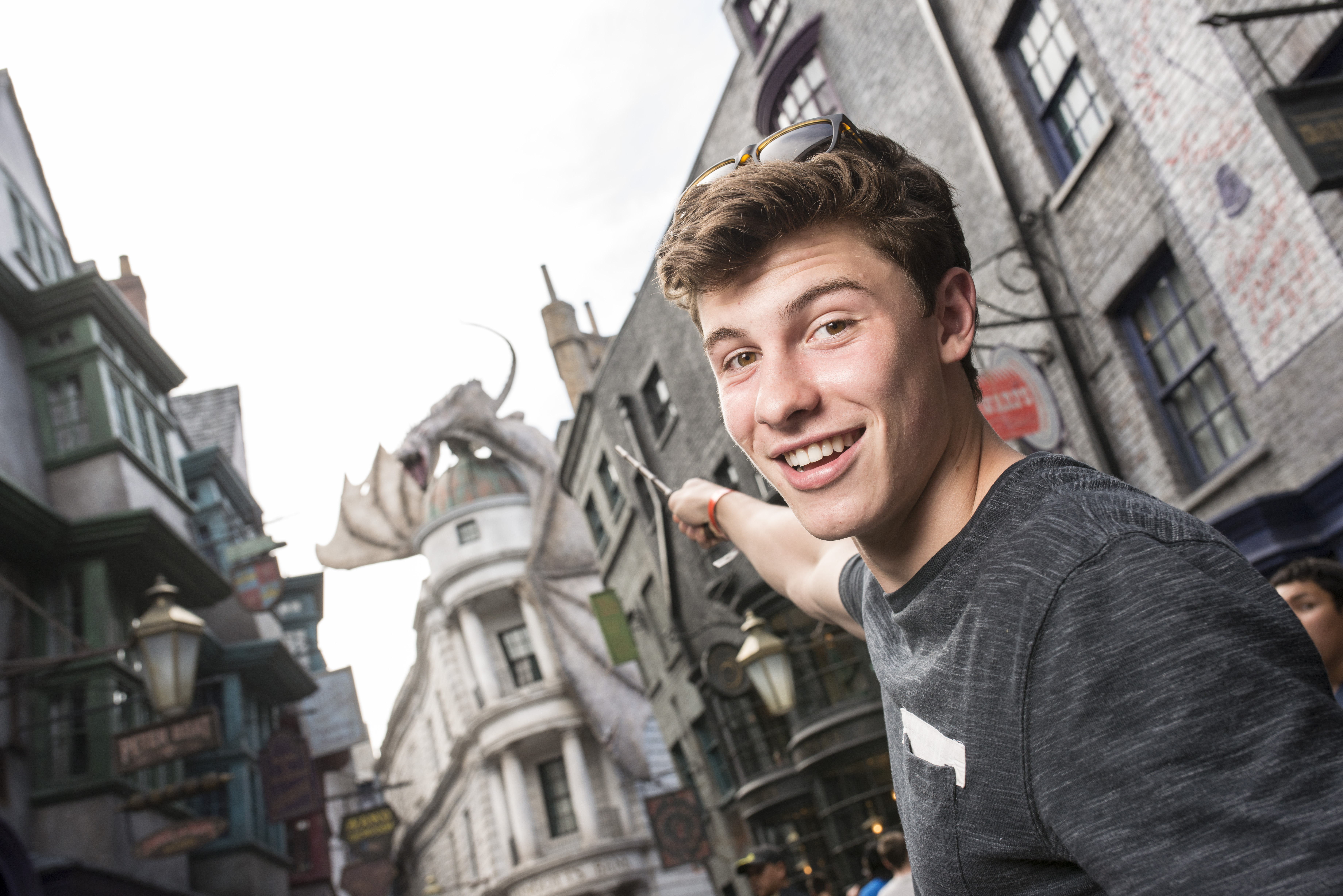 Teen Music Sensation Shawn Mendes Had An - Shawn Mendes Harry Potter World - HD Wallpaper 