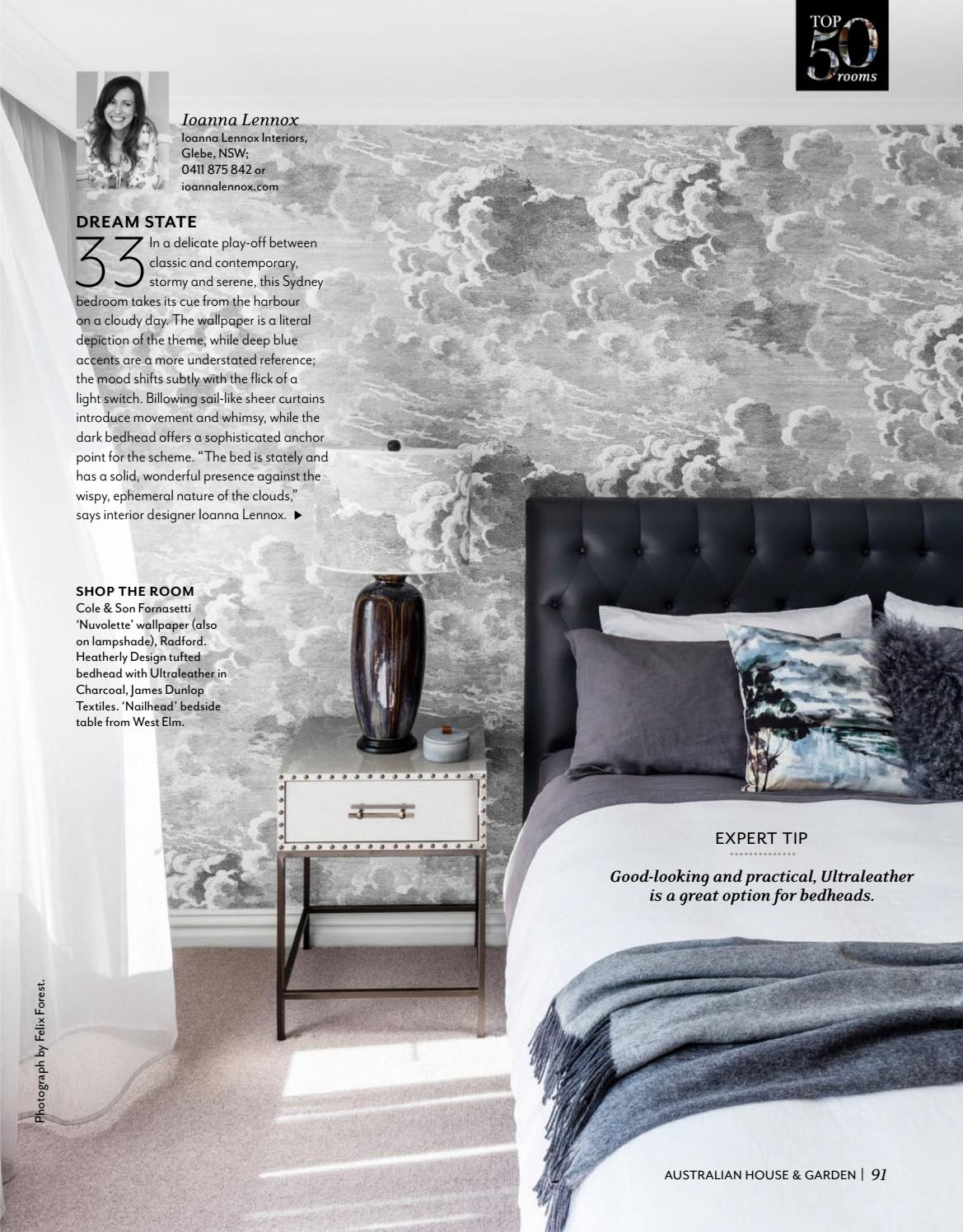 Fornasetti Nuvolette Wallpaper Bedroom - HD Wallpaper 