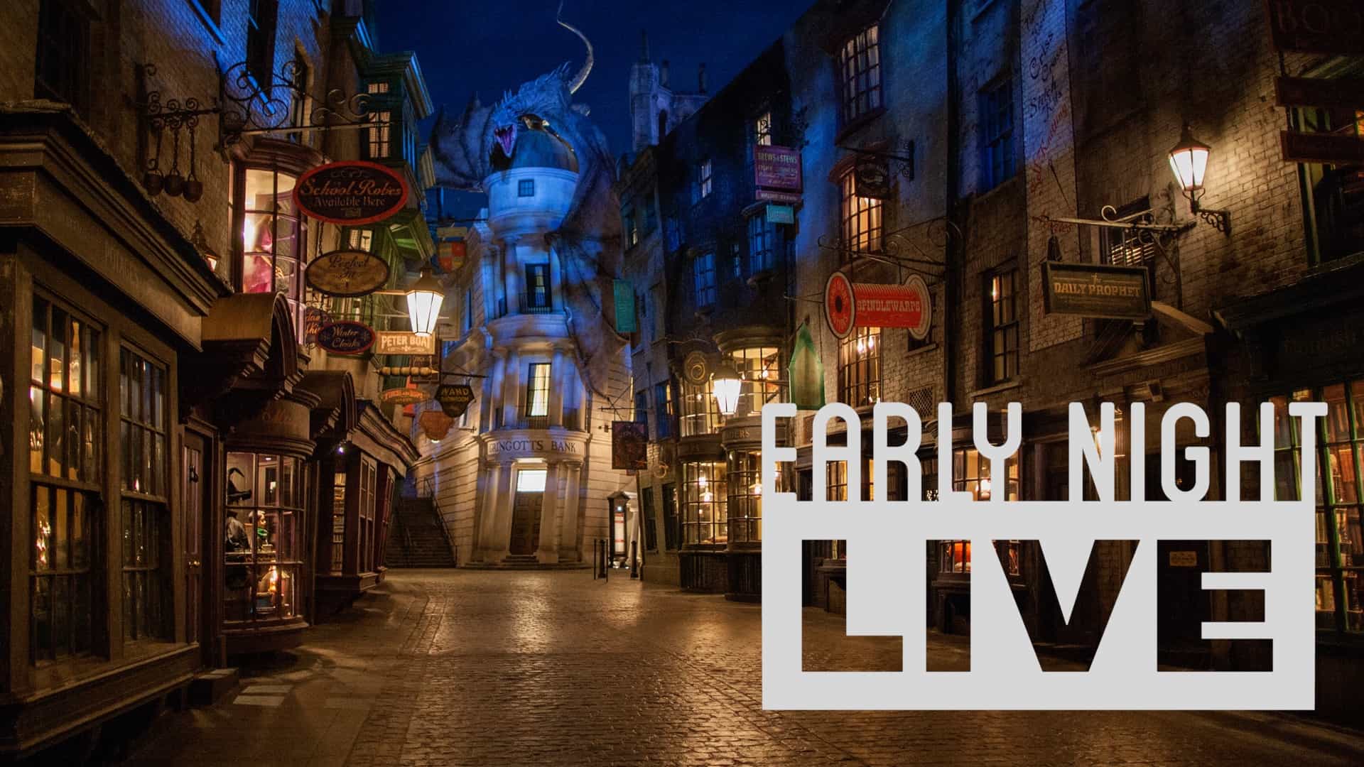 Early Night Live Diagon Alley - Louisville Zoo Harry Potter - HD Wallpaper 