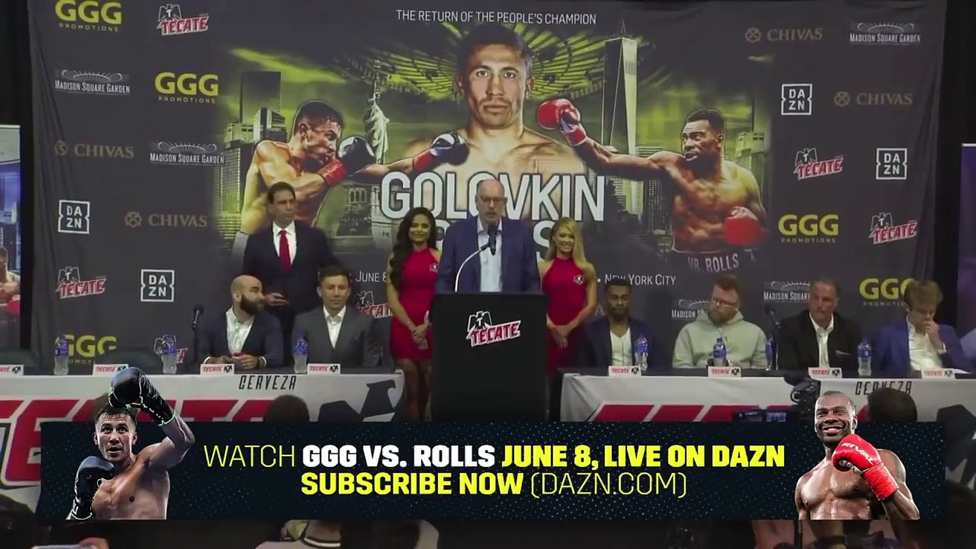 Gennady Golovkin Vs Steve Rolls Live - HD Wallpaper 