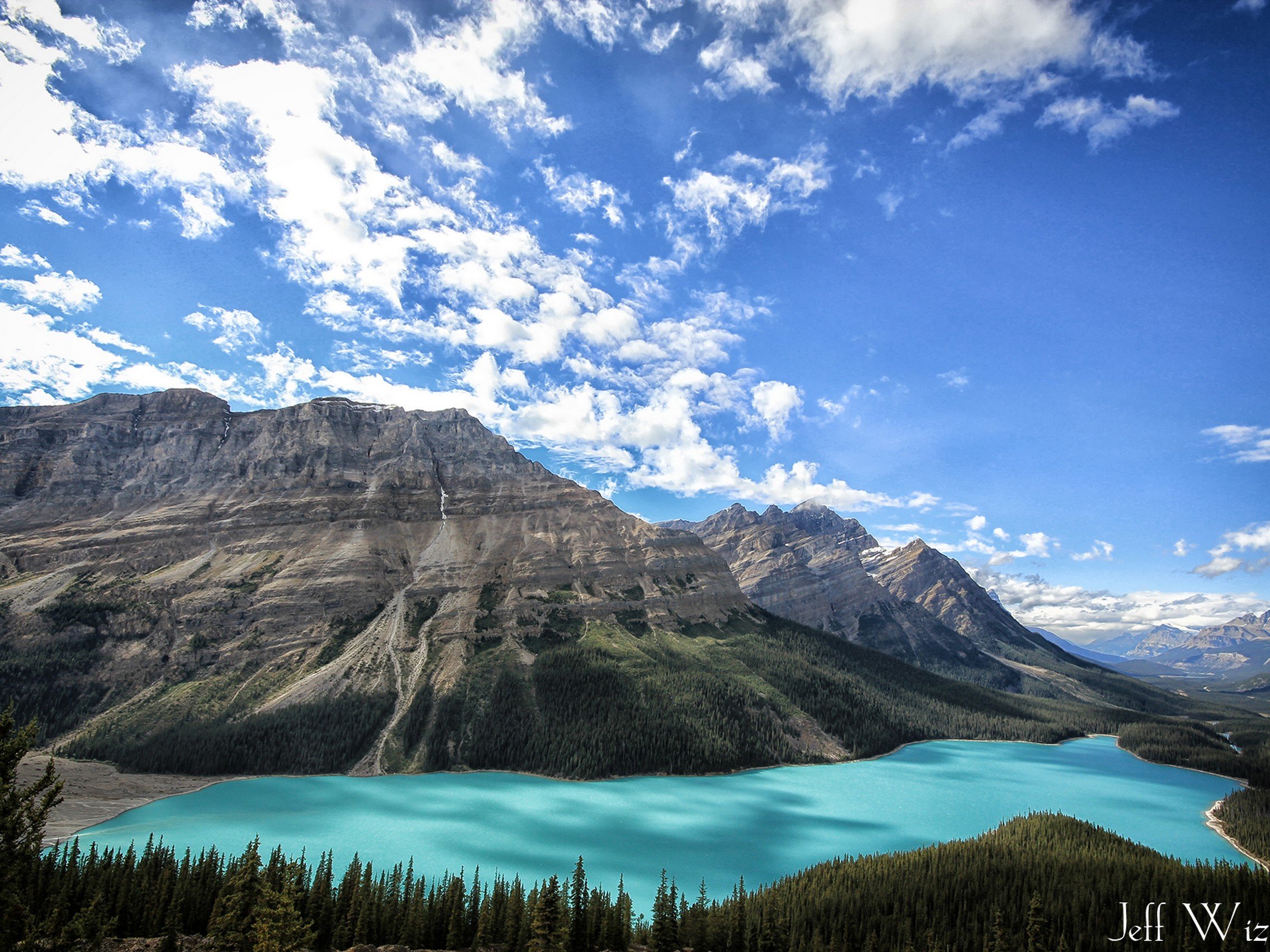 Peyto Lake - HD Wallpaper 