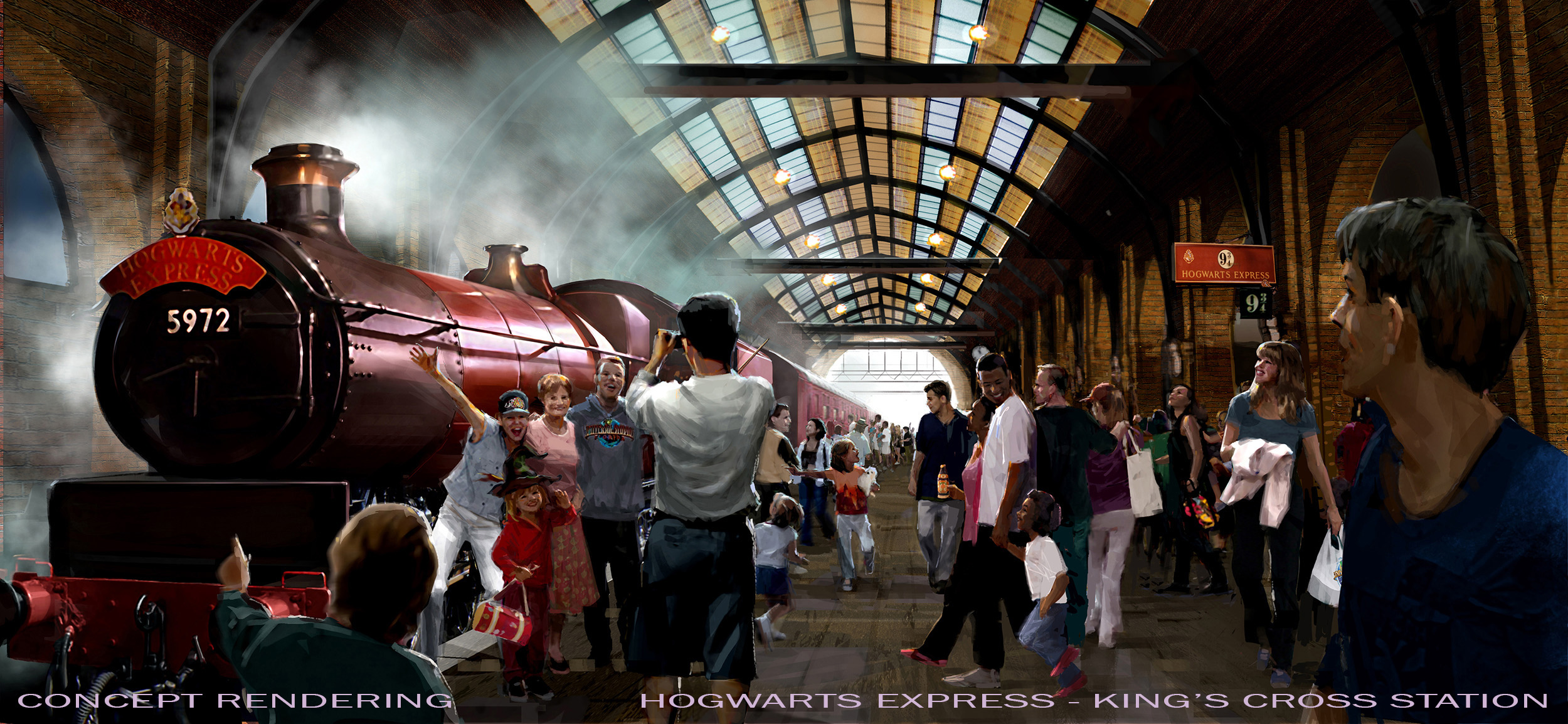 Hogwarts Express Kings Cross - HD Wallpaper 