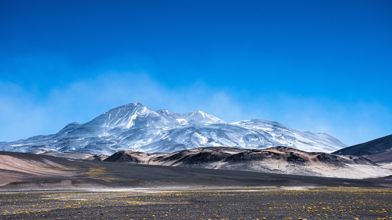 Clear Sky, Field, Foothills, Mountains, Scenic, Yellow - Wallpaper - HD Wallpaper 
