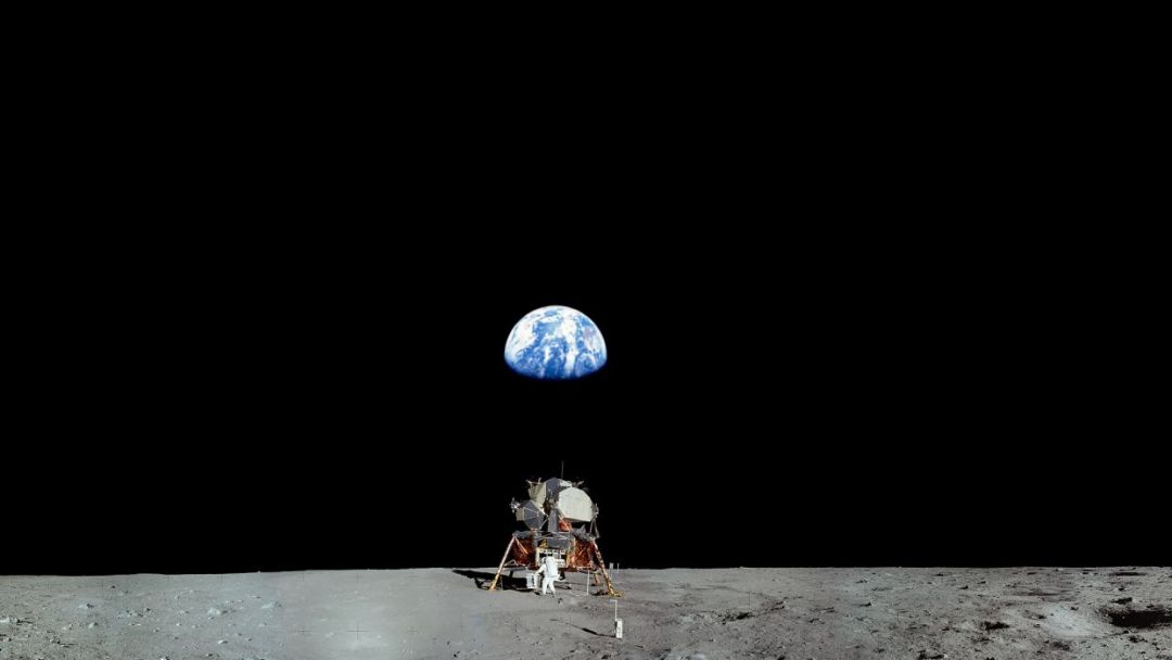 Android, Iphone, Desktop Hd Backgrounds / Wallpapers - Earth From Moon Landing - HD Wallpaper 