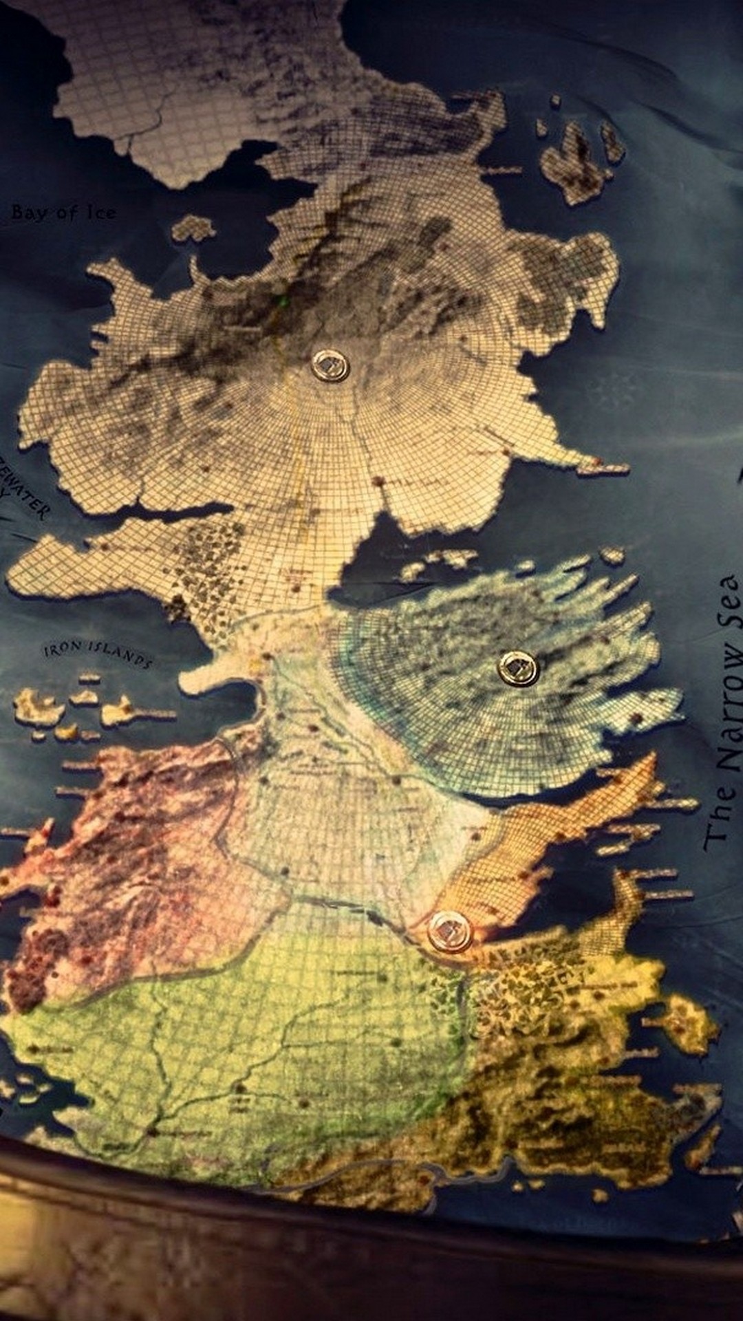 Game Of Thrones Map Iphone Wallpaper With High-resolution - Game Of Thrones Map Phone - HD Wallpaper 