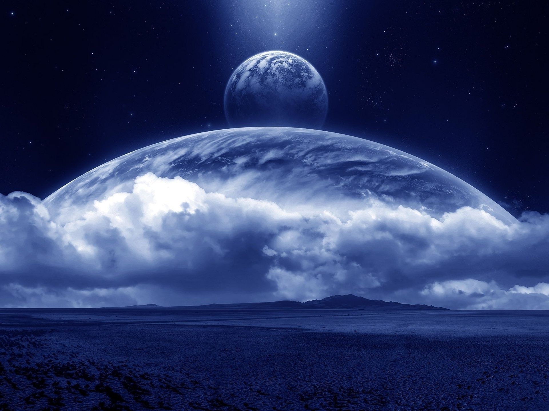 Planets Astronomy Moon Planet Ball-shaped Space Galaxy - Biggest Thing In The Whole Universe - HD Wallpaper 