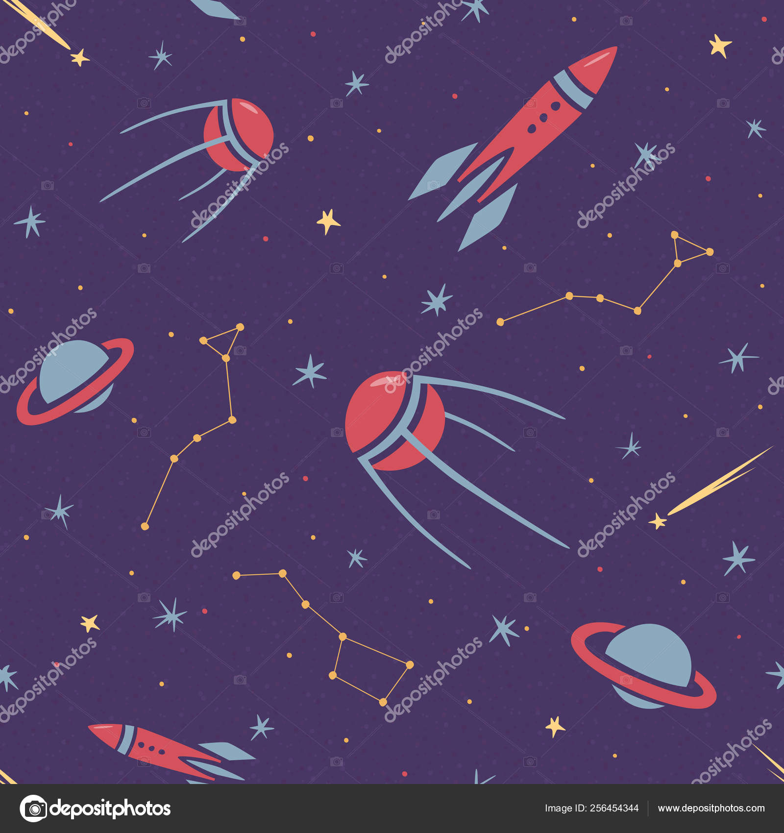 Cartoon Background Constellation - HD Wallpaper 