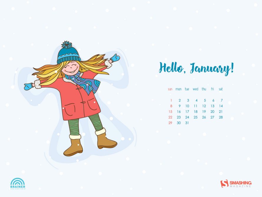 Winter Quotes Desktop Wallpaper - January 2019 Wall Paper Hd - HD Wallpaper 