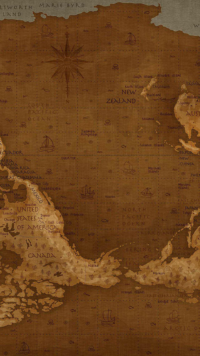 World Inverted Map Iphone Wallpaper - Upside Down World Map - HD Wallpaper 