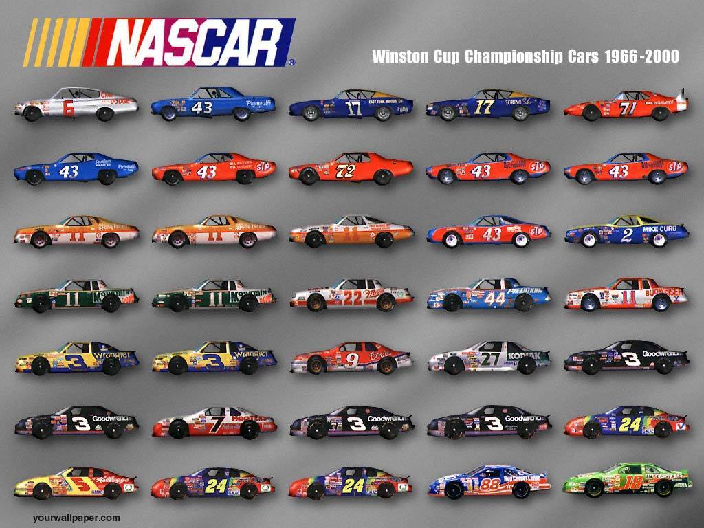 Hd Nascar 4k Pic - All Nascar Champions - HD Wallpaper 