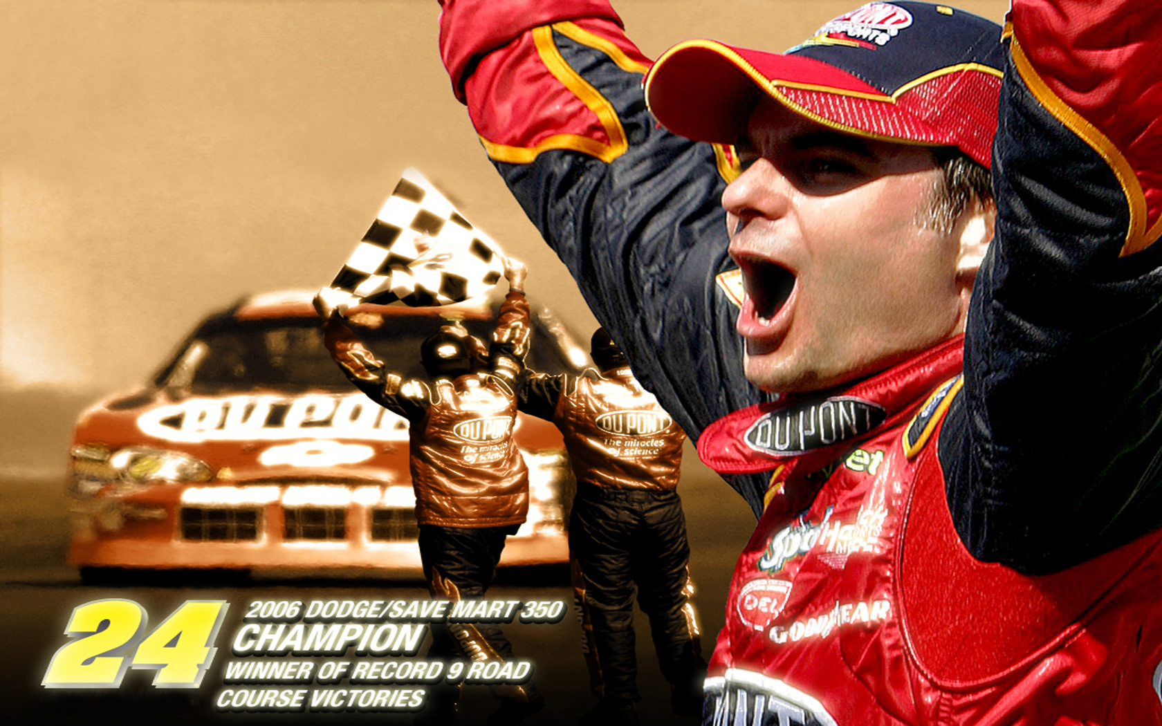 Nascar Jeff Gordon - HD Wallpaper 