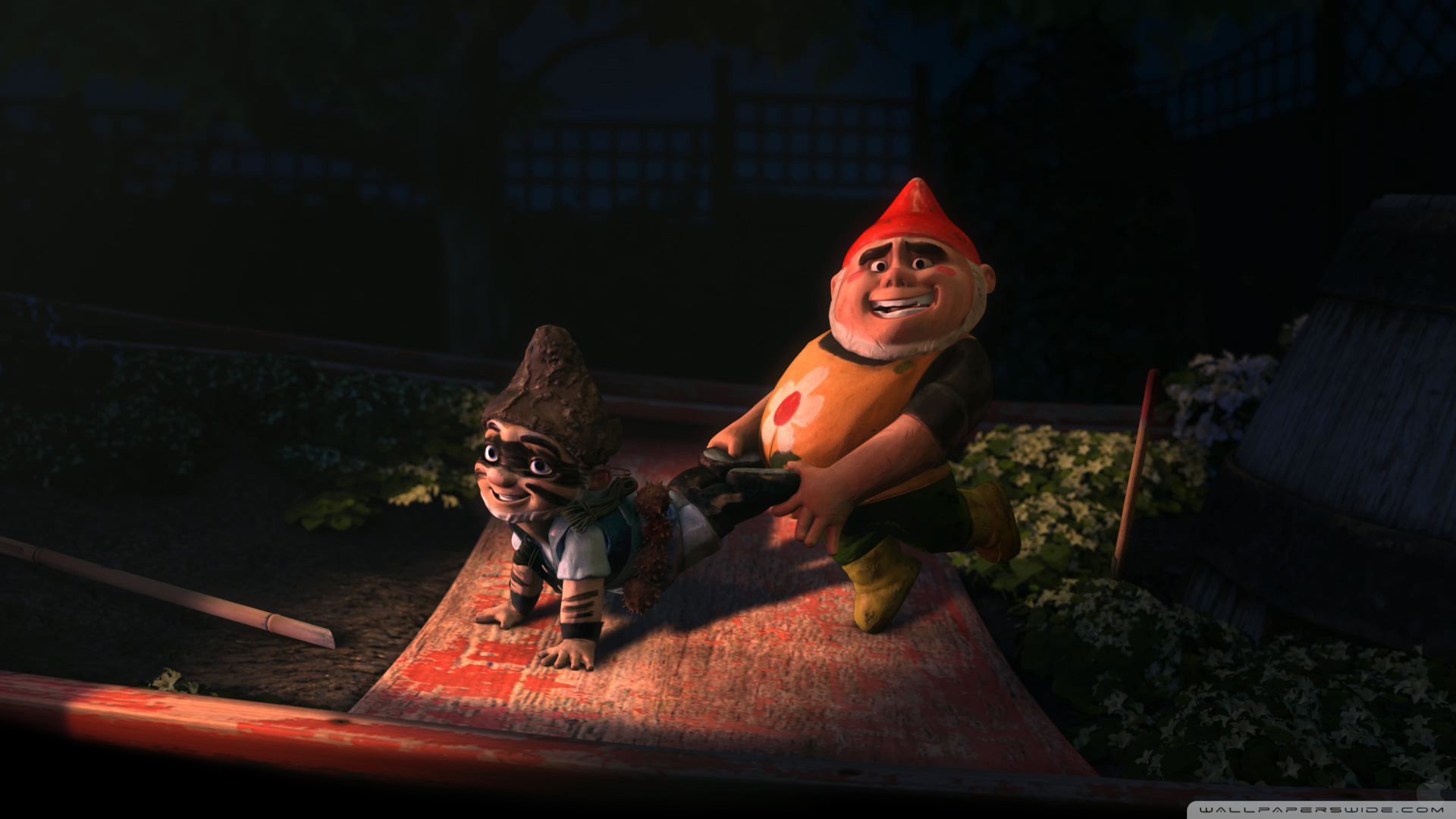 Gnomeo Juliet Film Wallpaper - Hd Wallpaper Gnomeo And Juliet - HD Wallpaper 