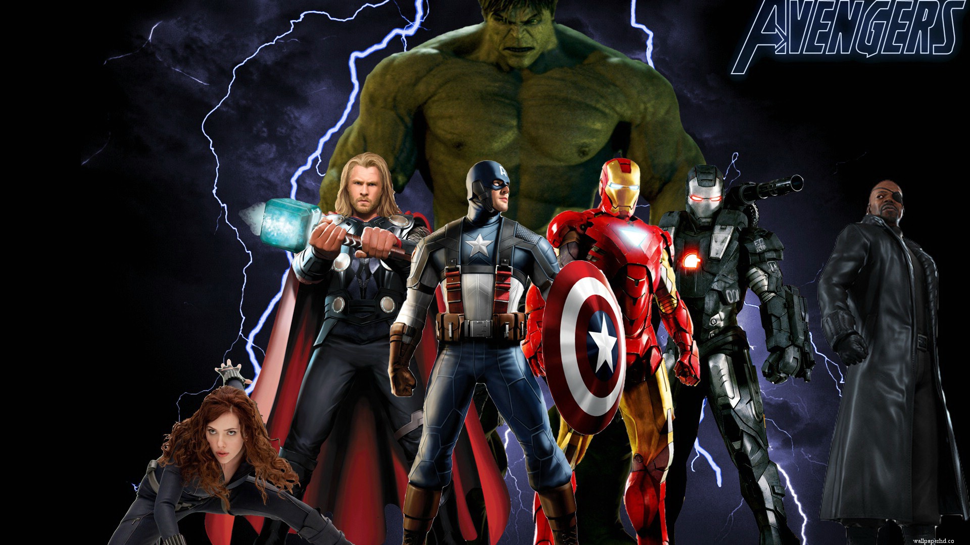 Wallpapers, Hd, Movie Wallpapers, The Avengers Wallpapers - Avengers 2012 - HD Wallpaper 