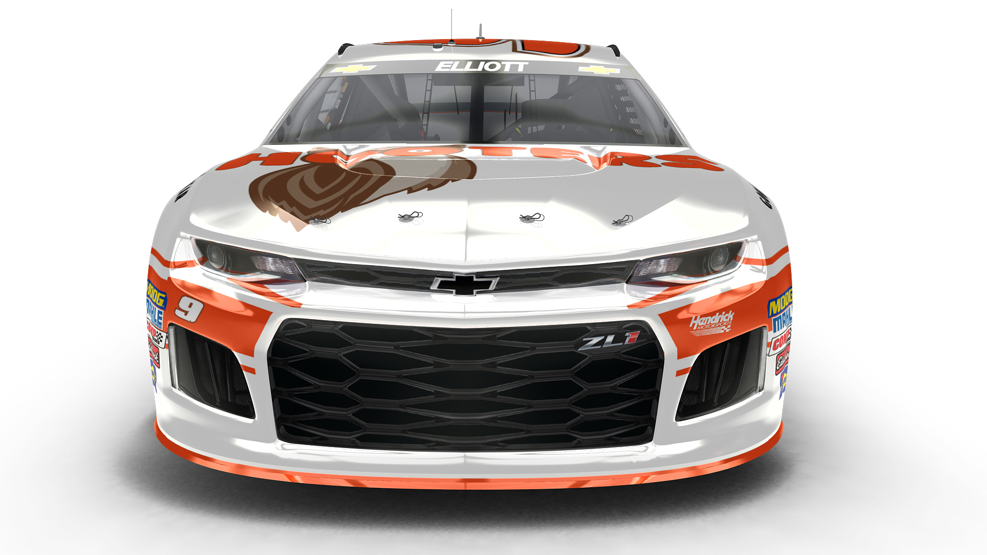 Chase Elliott 2018 Hooters Car - HD Wallpaper 