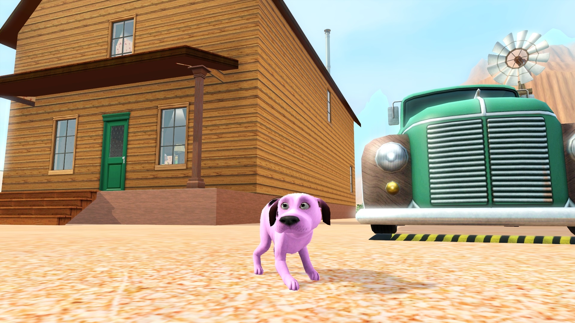 Courage The Cowardly Dog Sims 1920x1080 Wallpaper Teahub Io