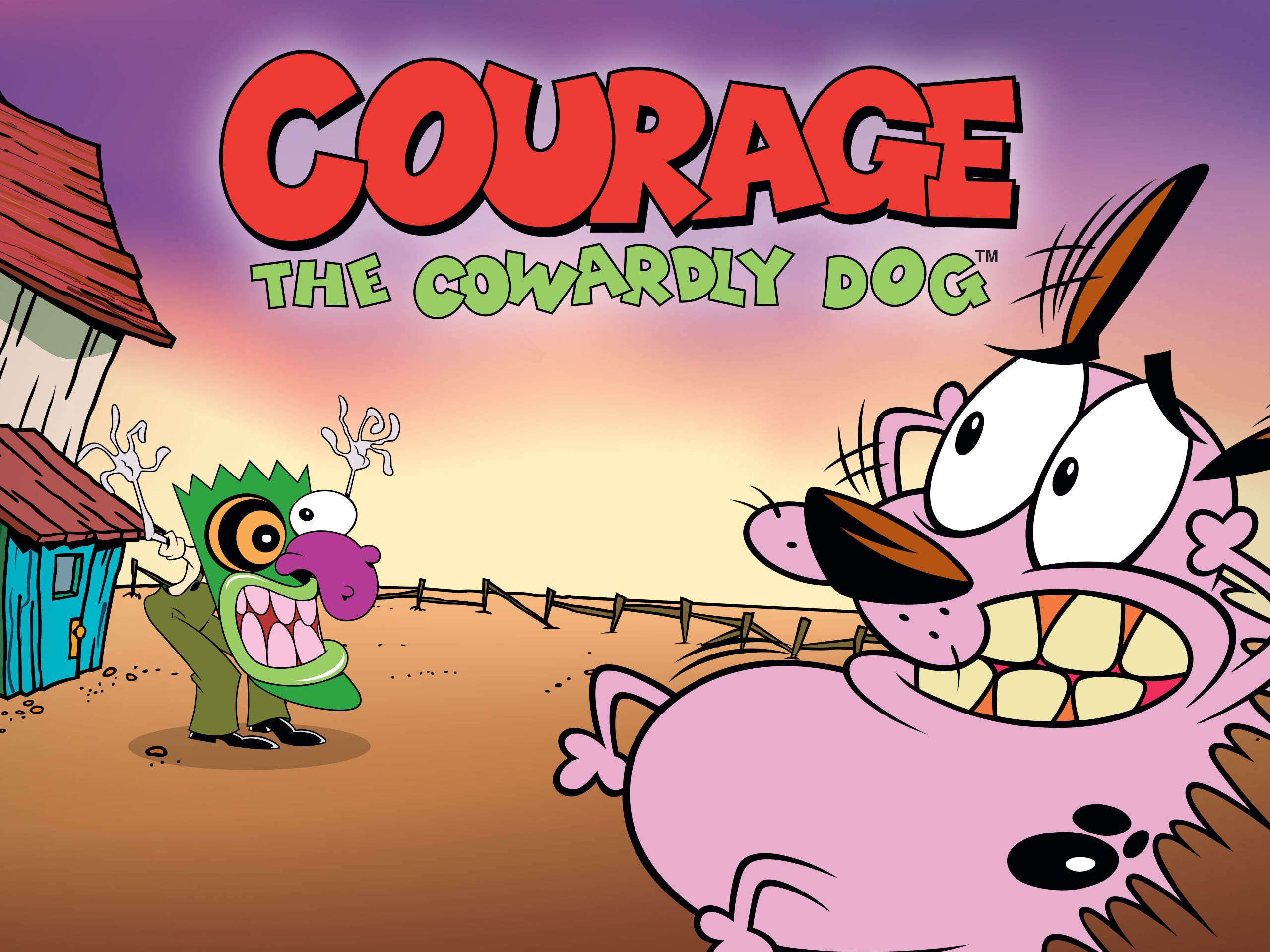 Courage The Cowardly Dog - HD Wallpaper 