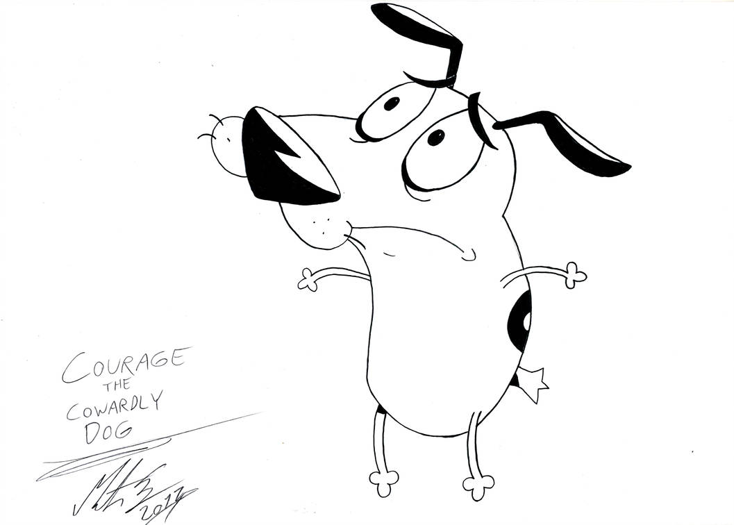 Courage The Cowardly Dog - HD Wallpaper 