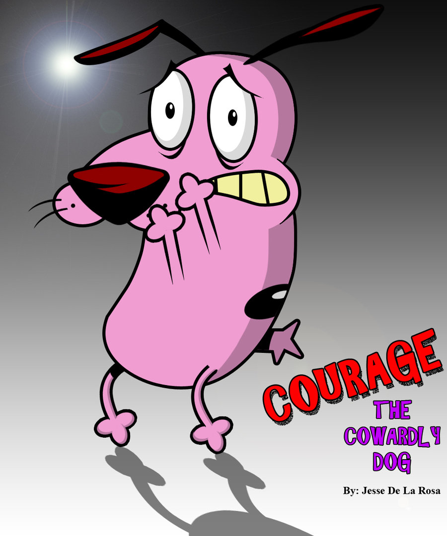 Courage The Cowardly Dog - HD Wallpaper 