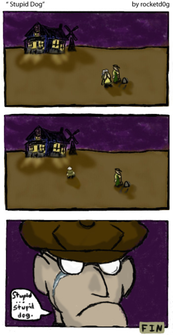 Stupid Dog Meme Courage - HD Wallpaper 