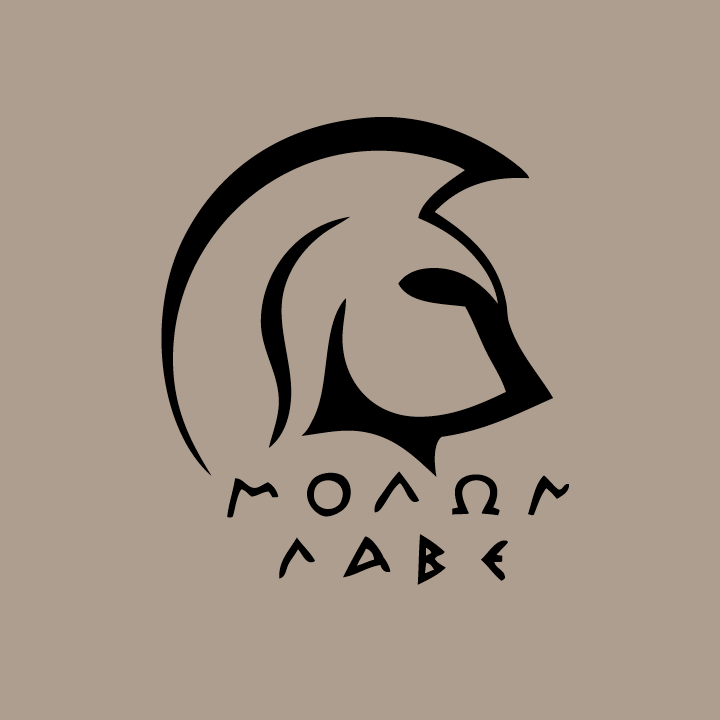 Ares Vector Spartan Helmet Side - Molon Labe Neck Tattoo - HD Wallpaper 