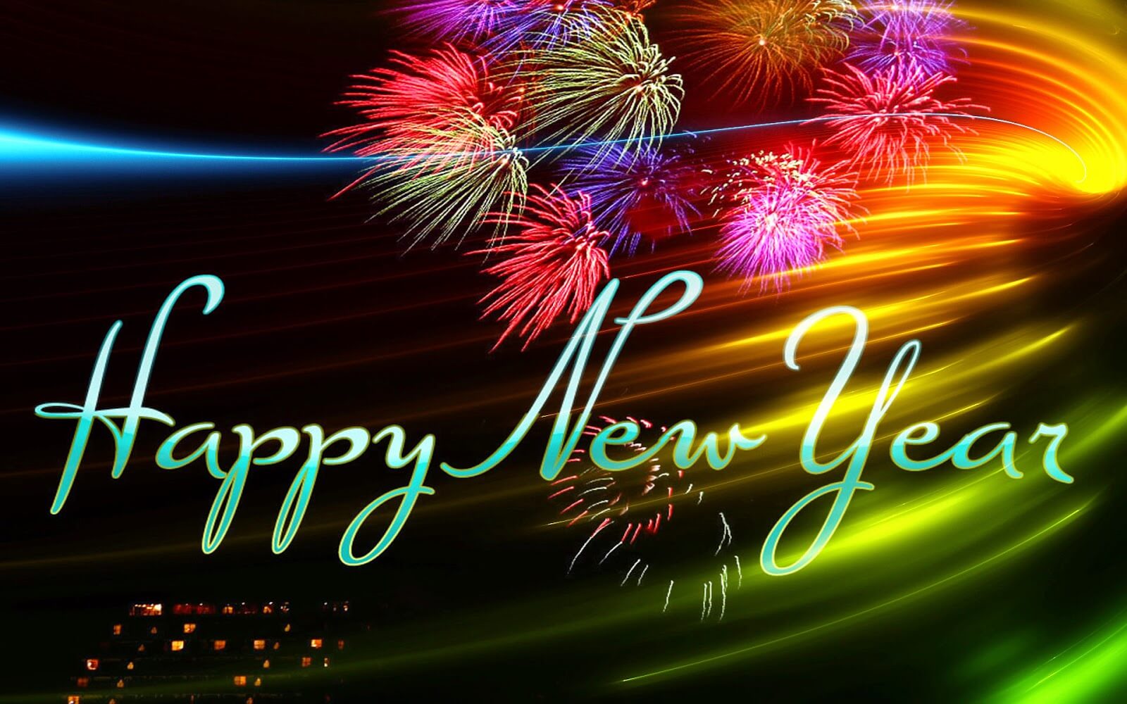 Happy New Yearwallpaper - High Resolution Happy New Year Photo Download - HD Wallpaper 