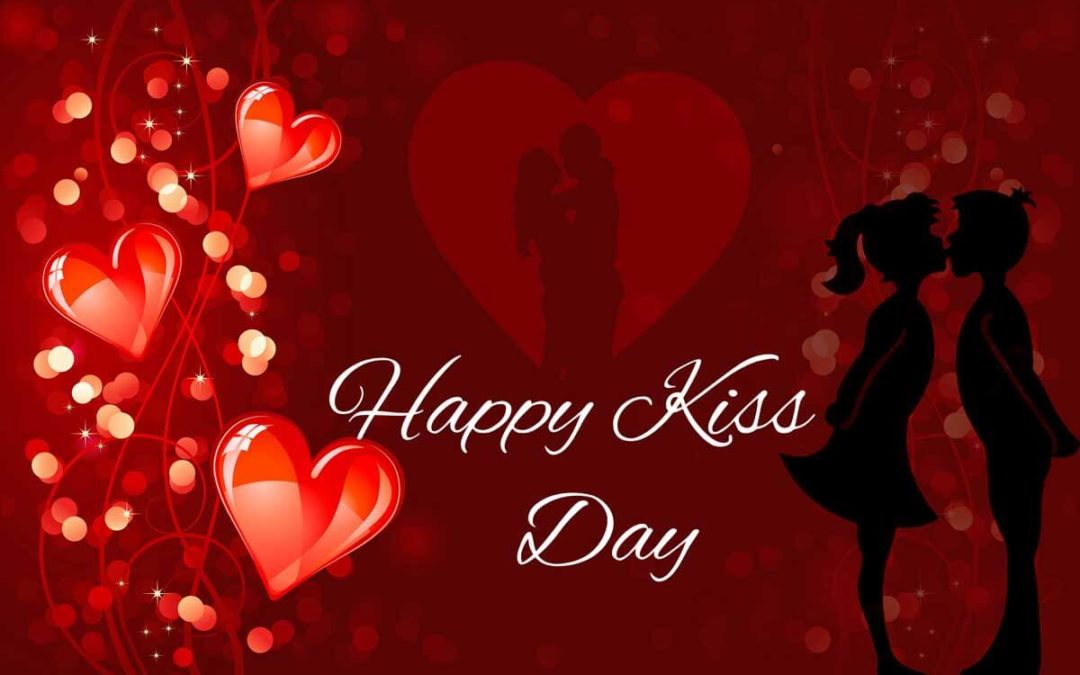 Happy Kiss Day Wallpapers For Girlfriend Boyfriend - Happy Kiss Day Hd - HD Wallpaper 