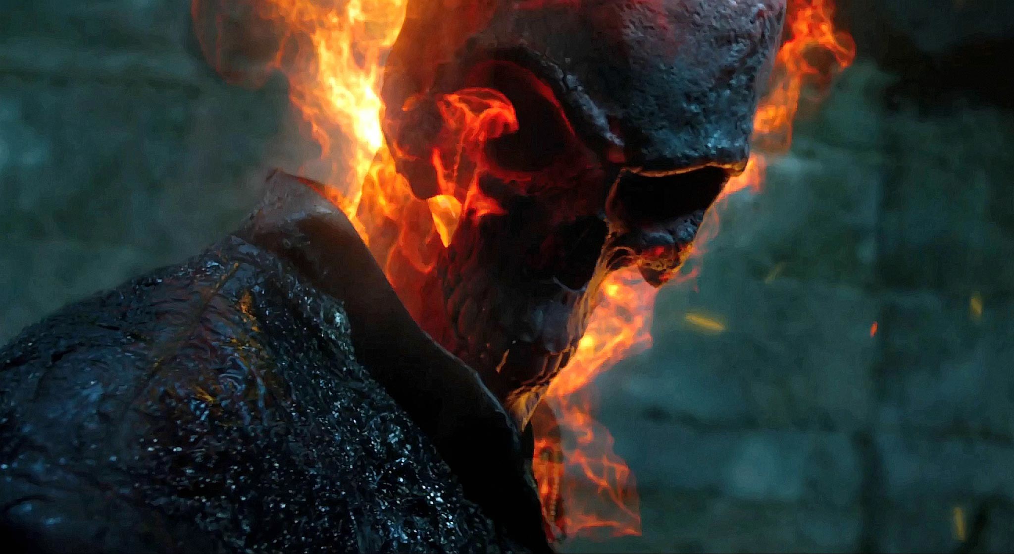 Ghost Rider Spirit Of Vengeance 
 Data-src /w/full/f/5/8/520281 - Live Action Ghost Rider - HD Wallpaper 