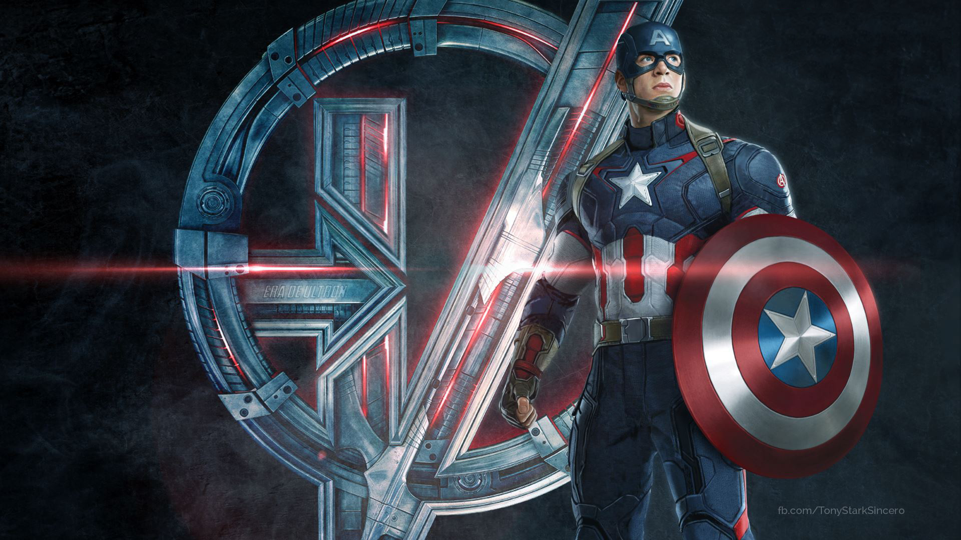 Hd Captain America Background - HD Wallpaper 