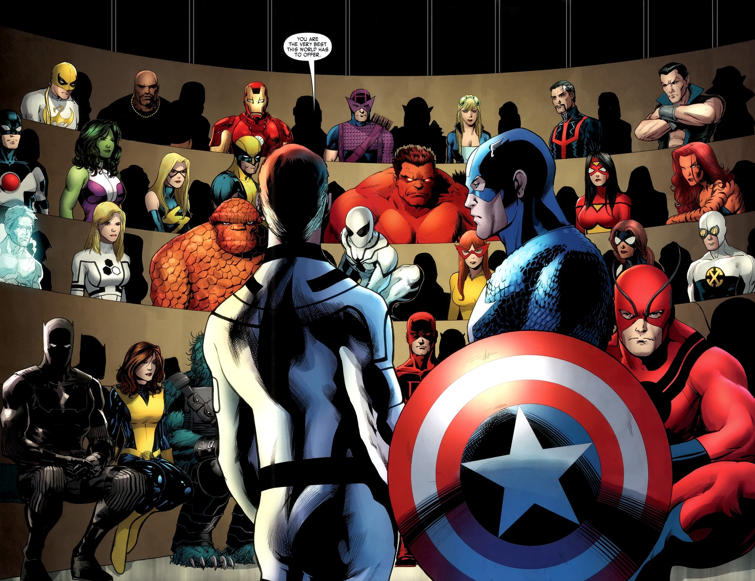 Marvel Captain America Fantastic Four - HD Wallpaper 