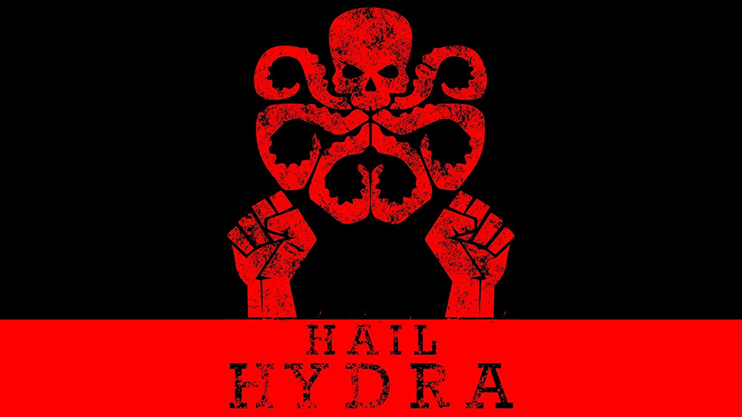 Posterhouzz Comics S - Hail Hydra Poster - HD Wallpaper 
