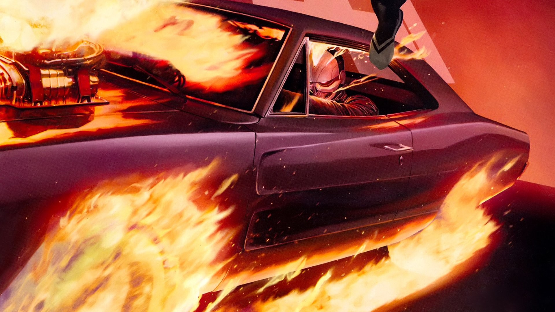 Ghost Rider All New Ghost Rider Robbie Reyes Wallpaper - Robbie Reyes Wallpaper Ghost Rider - HD Wallpaper 