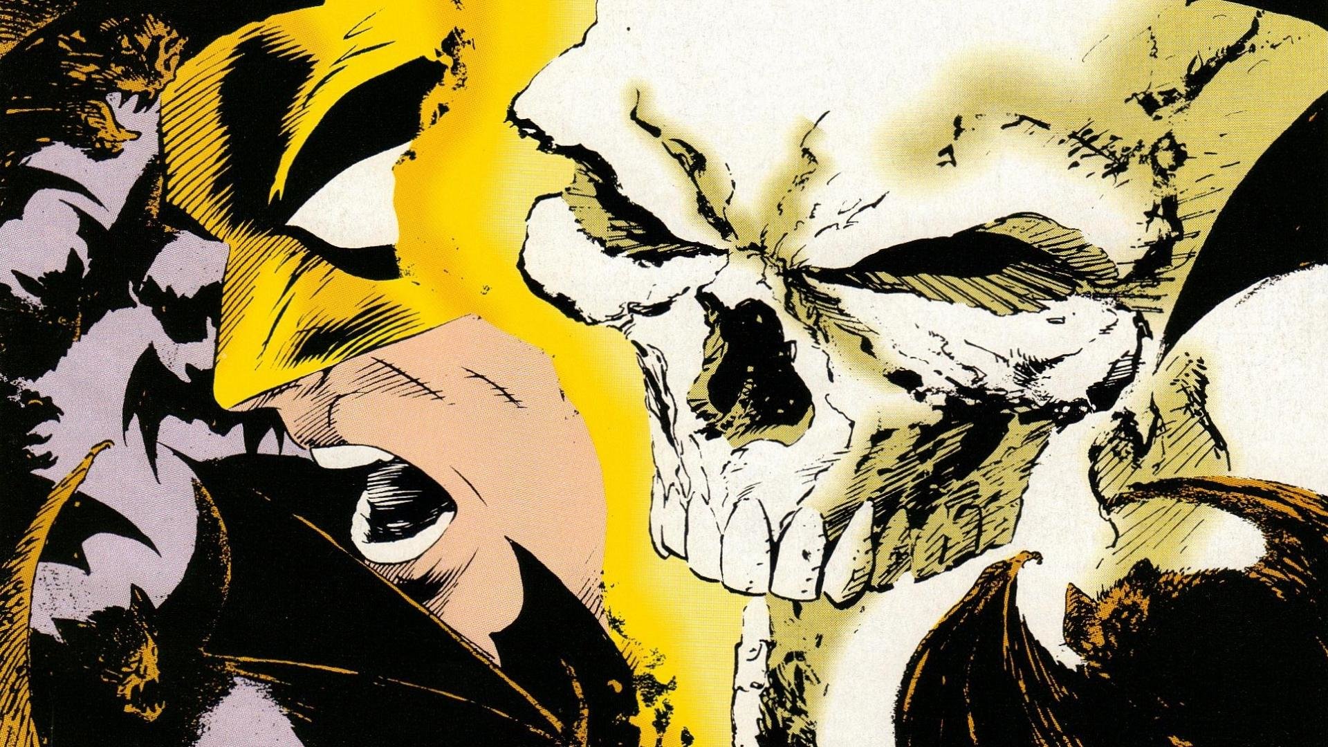 High Resolution Ghost Rider Hd Wallpaper Id - Marvel Comics Presents Ghost Rider And Iron Fist - HD Wallpaper 