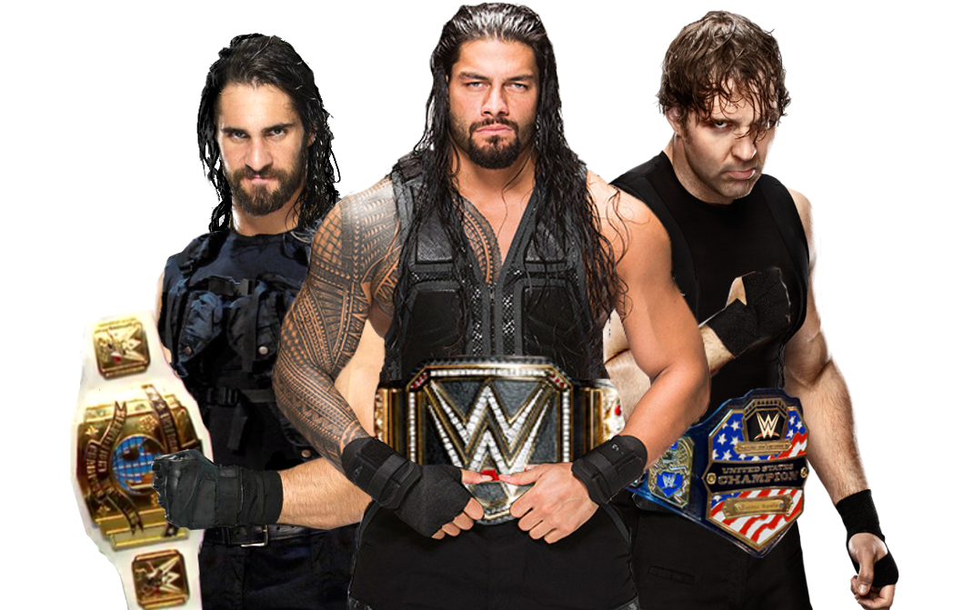 Wwe The Shield With Championship - HD Wallpaper 