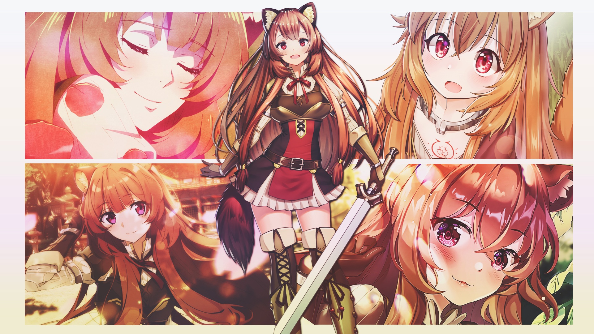 Wallpaper Of Anime, Raphtalia, The Rising Of The Shield - Rising Of The Shield Hero Raphtalia - HD Wallpaper 