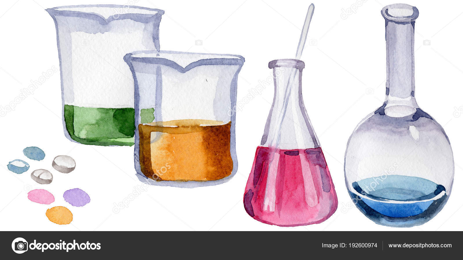 Pharmacy Beakers - HD Wallpaper 