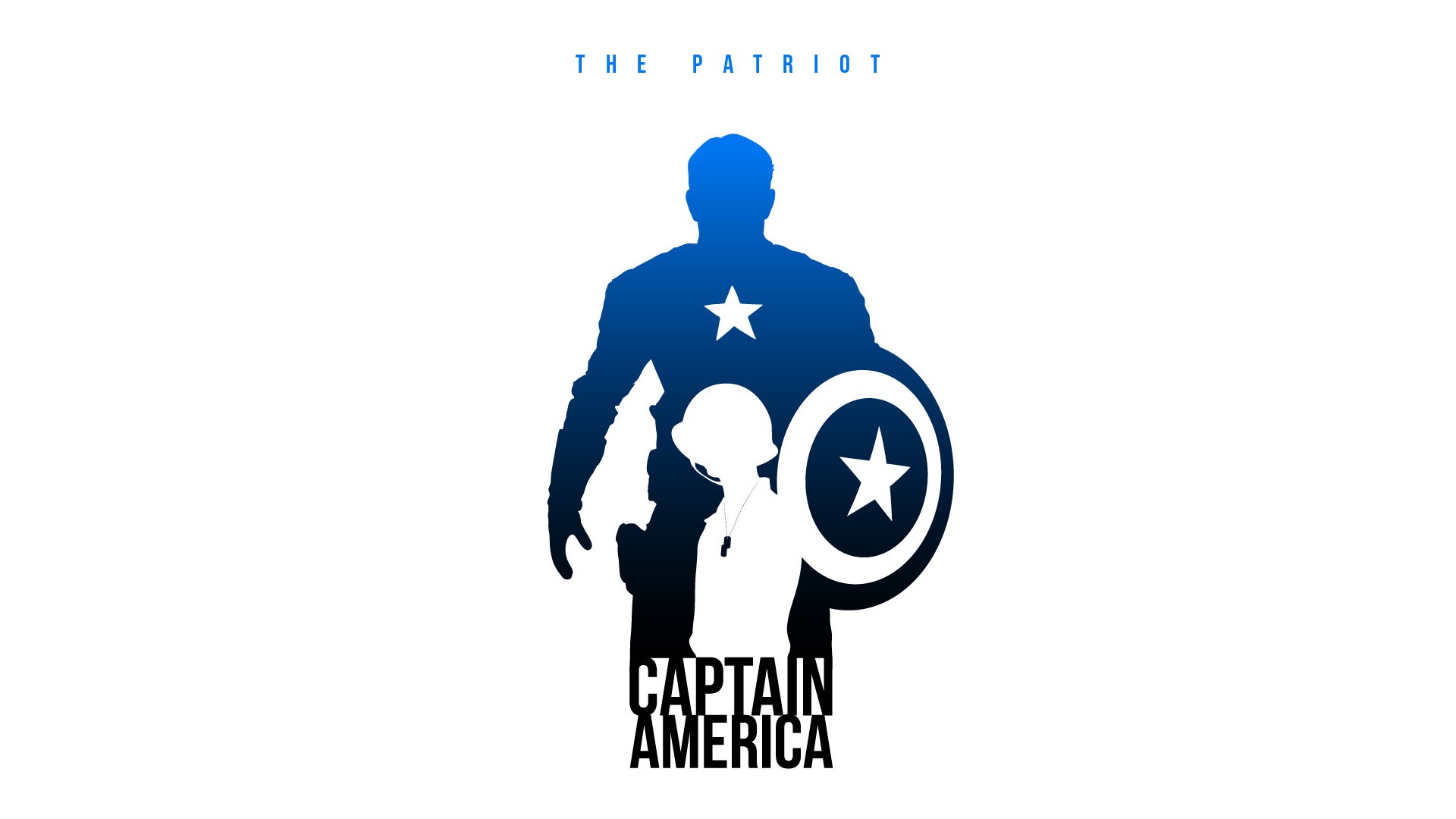 Captain America Wallpaper Art - HD Wallpaper 