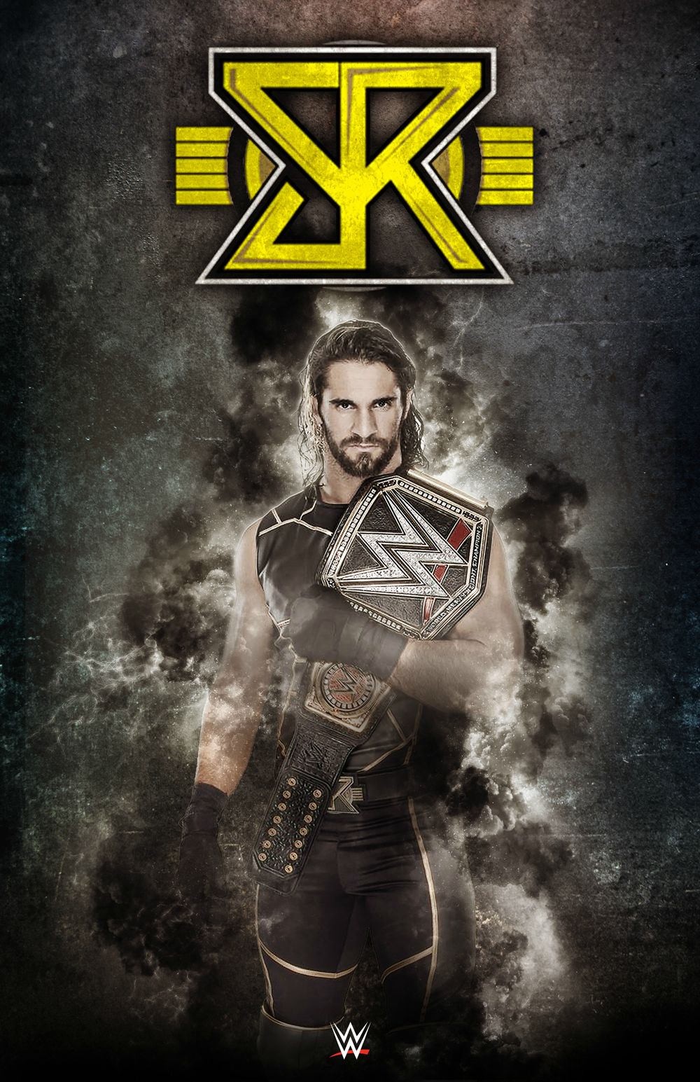 Back With Another Poster Design - Seth Rollins Wallpaper 2015 - HD Wallpaper 
