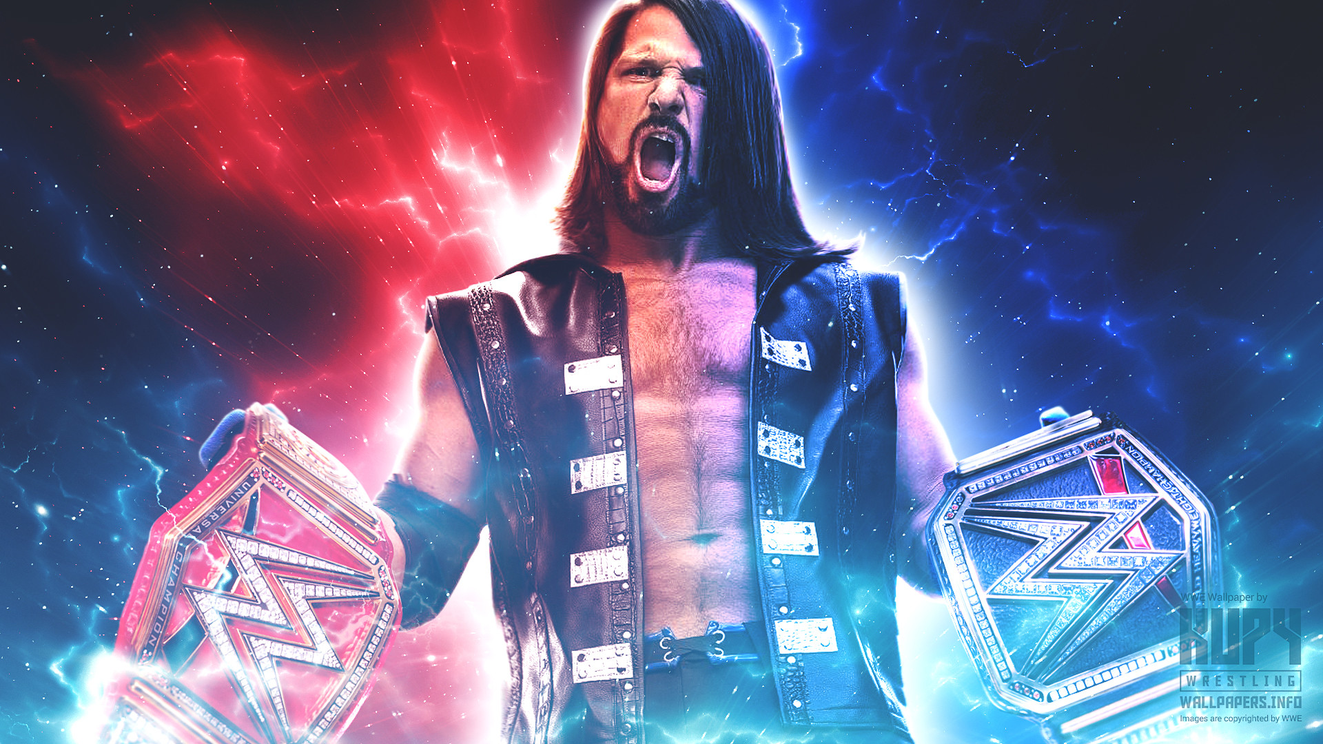 1920x1080, Mobile - Aj Styles Wallpaper Wwe - HD Wallpaper 