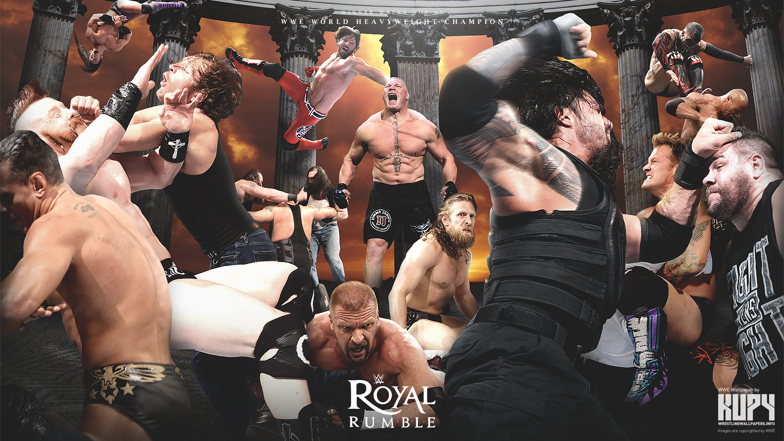 Wwe Royal Rumble - HD Wallpaper 
