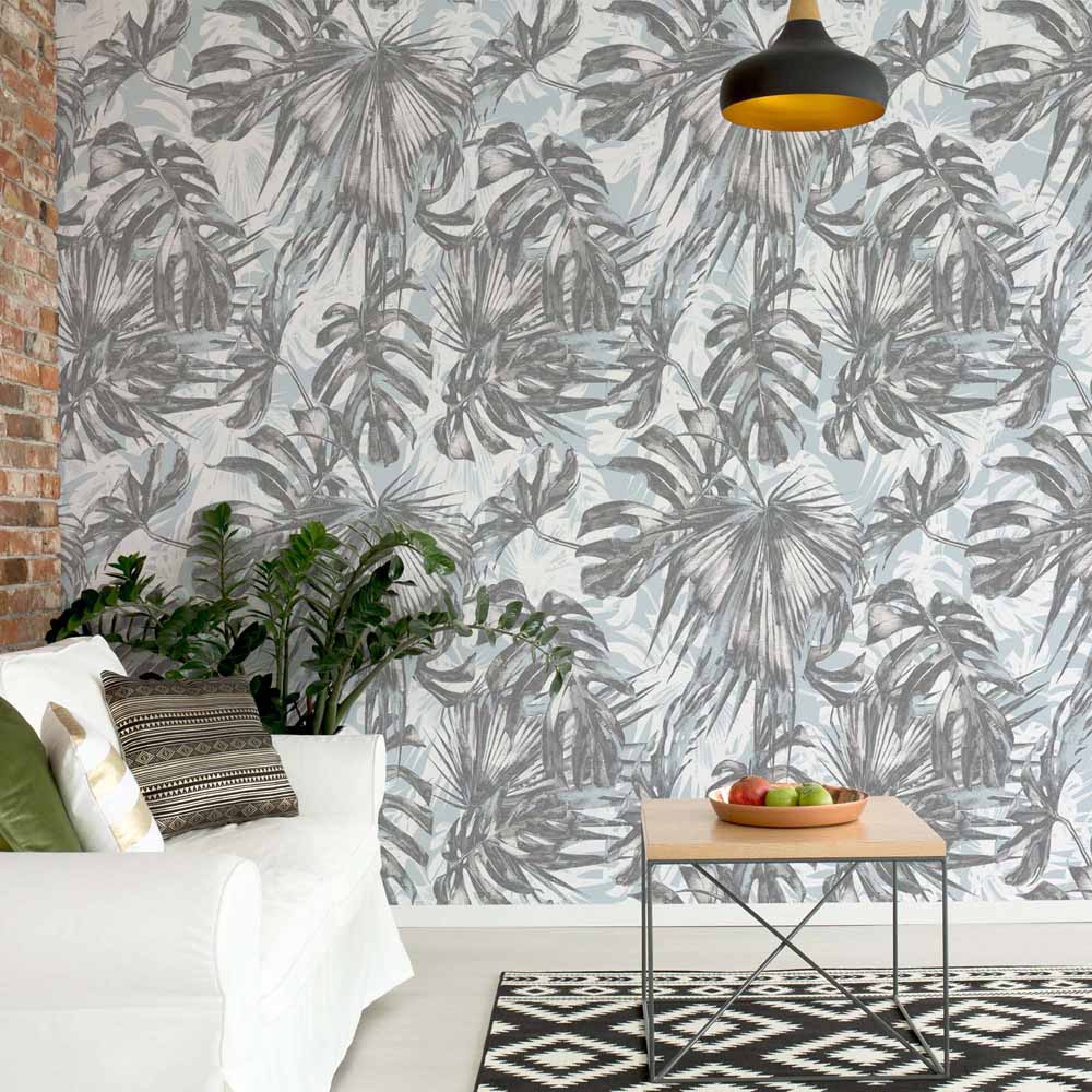 Modern Tropical Pattern - Wall - HD Wallpaper 