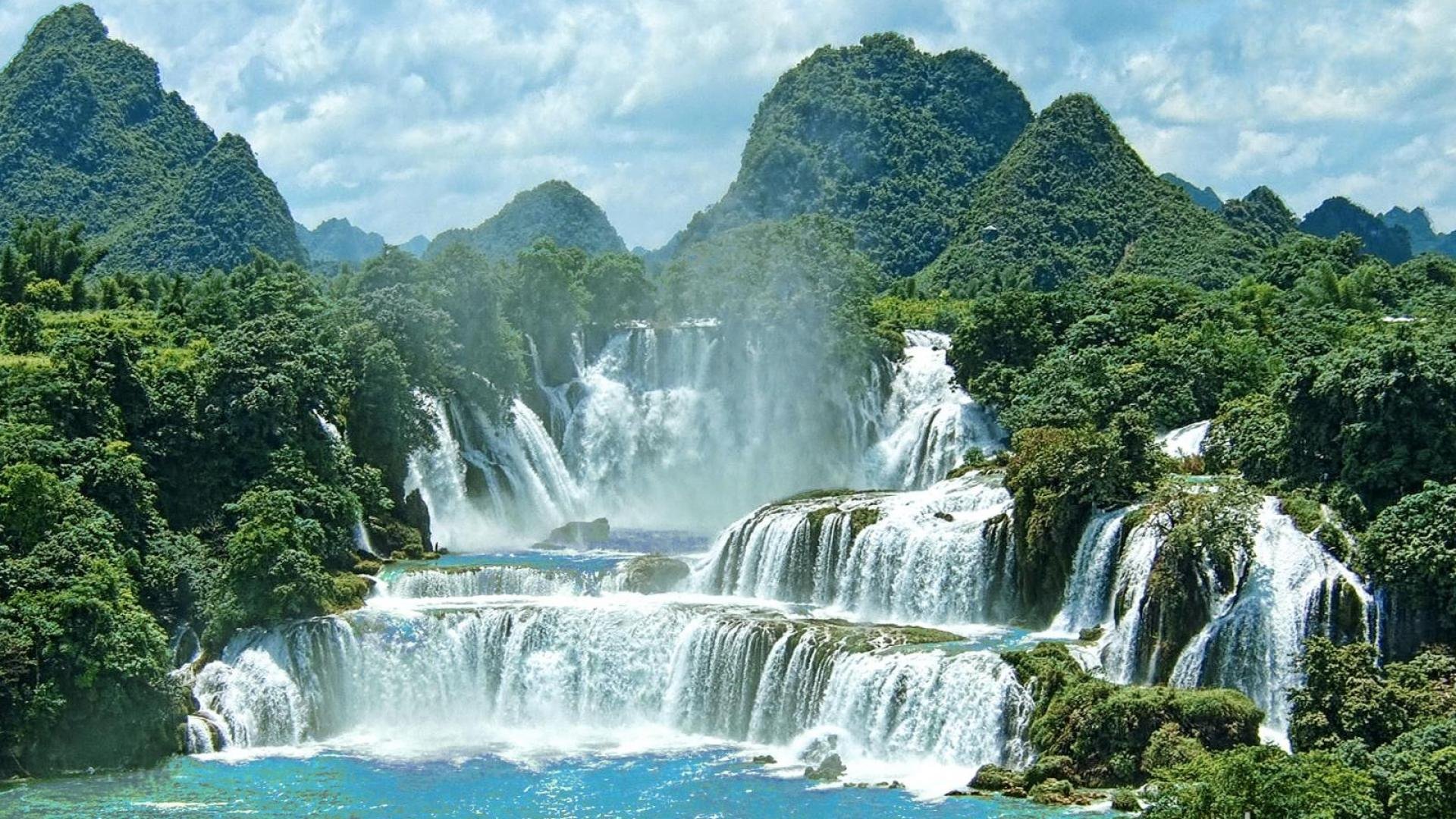 Detian – Ban Gioc Falls - HD Wallpaper 