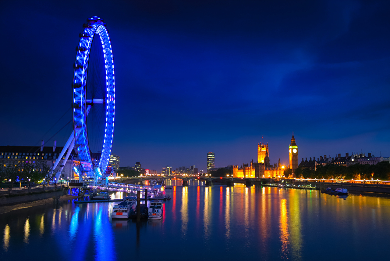 Angleterre Nuit - HD Wallpaper 