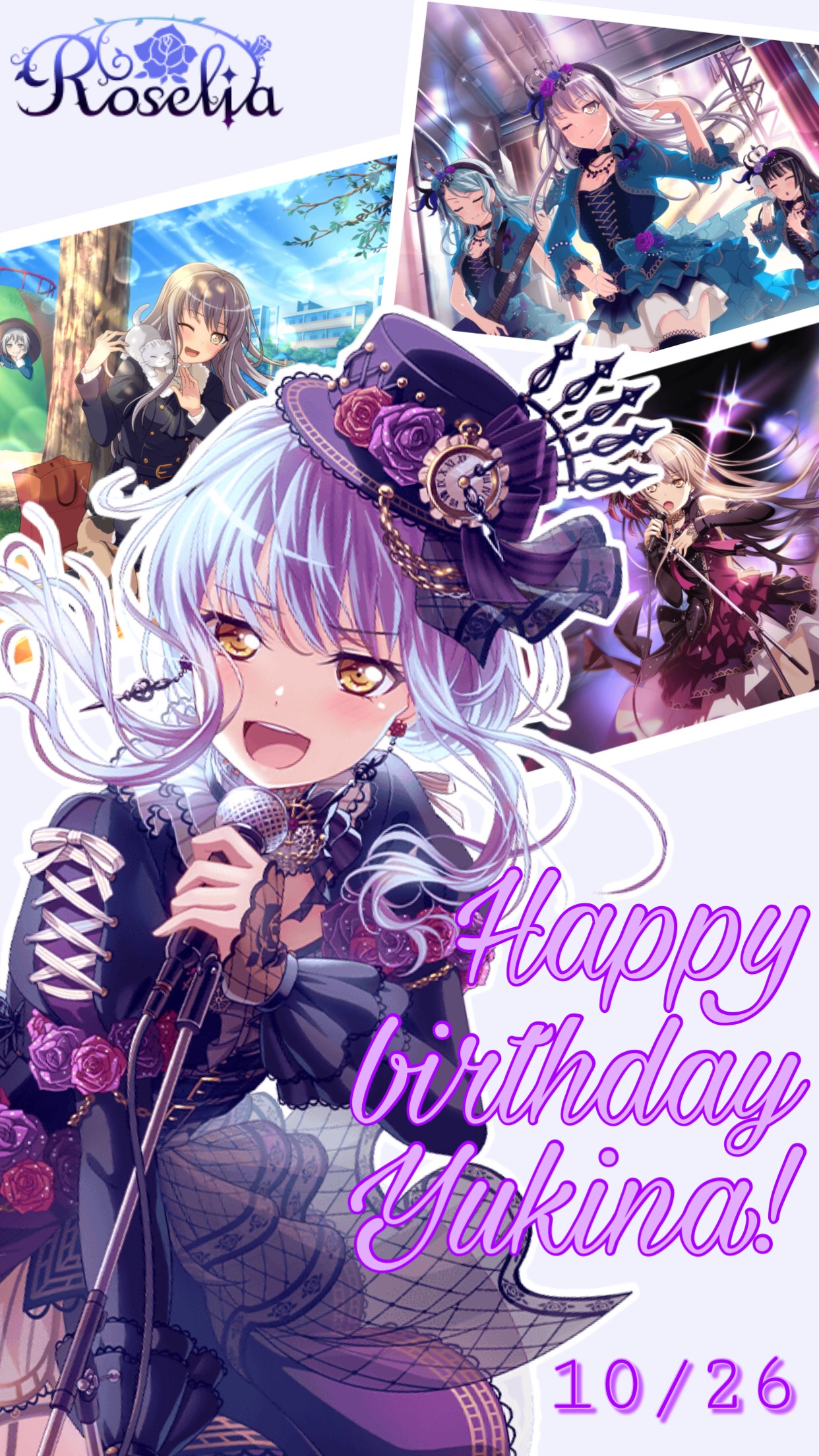 Yukina Minato Bday Wallpaper - Poster - HD Wallpaper 