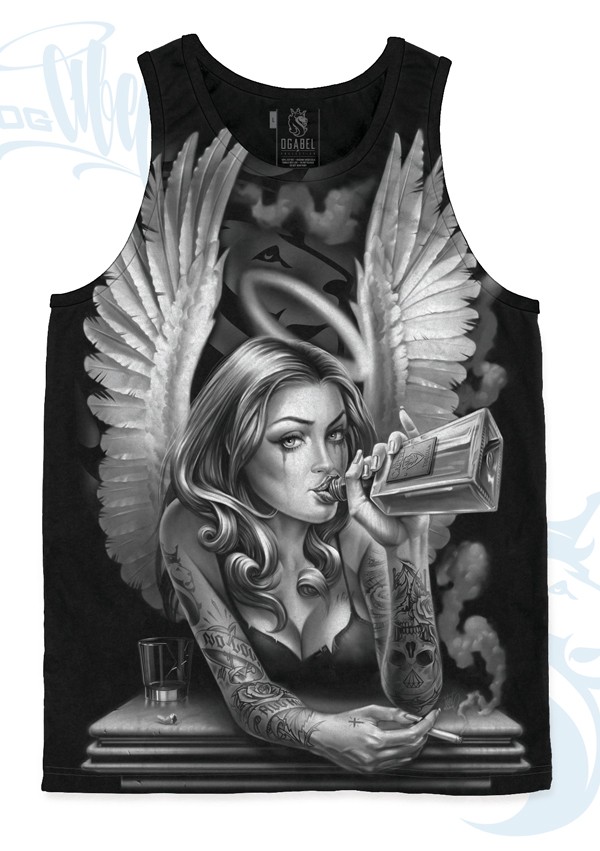 Girl Drinking Alcohol Tattoo - HD Wallpaper 
