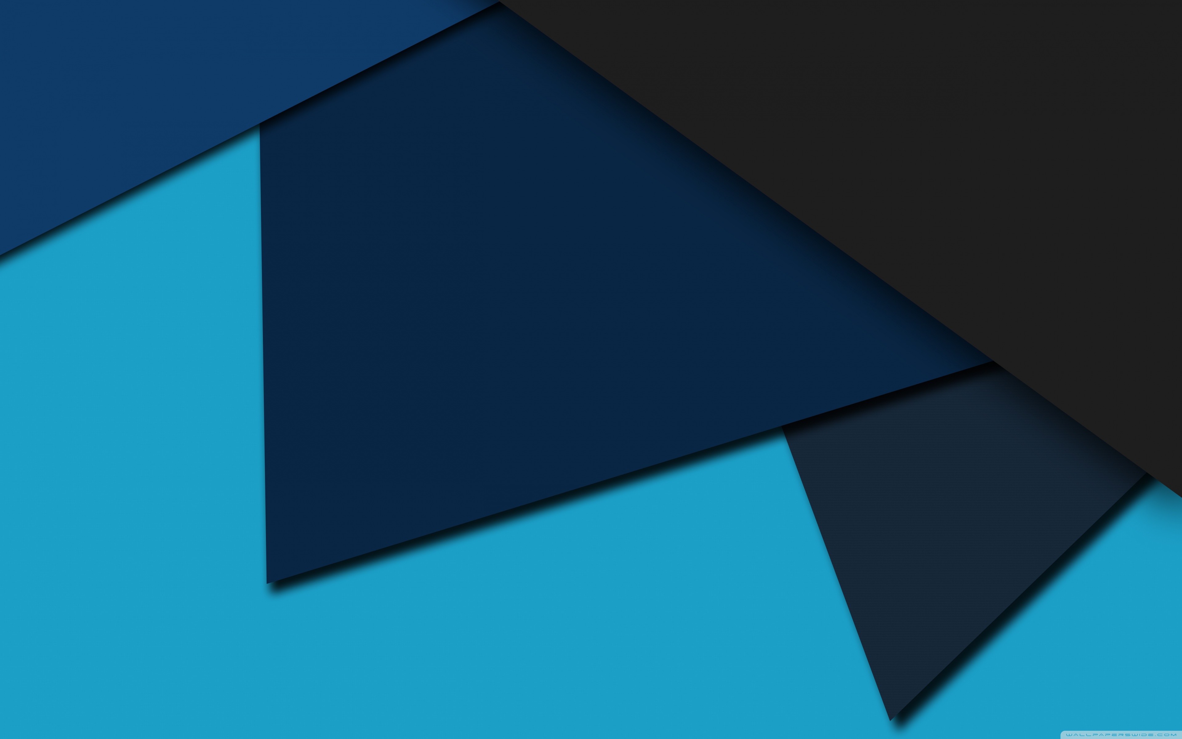 Material Design Wallpaper Material Design Dark Wallpaper - Dark Blue Material Design - HD Wallpaper 