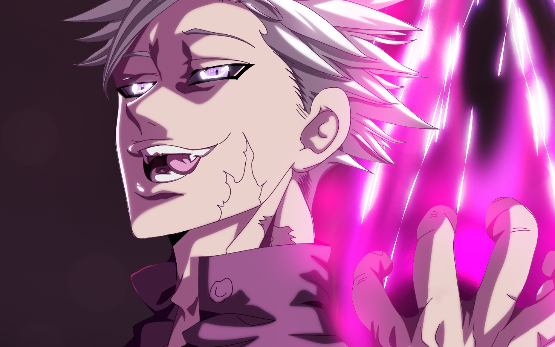 Ban, Violet Lights, The Seven Deadly Sins, Manga, Foxs - Ban Seven Deadly Sins Wallpaper Hd - HD Wallpaper 