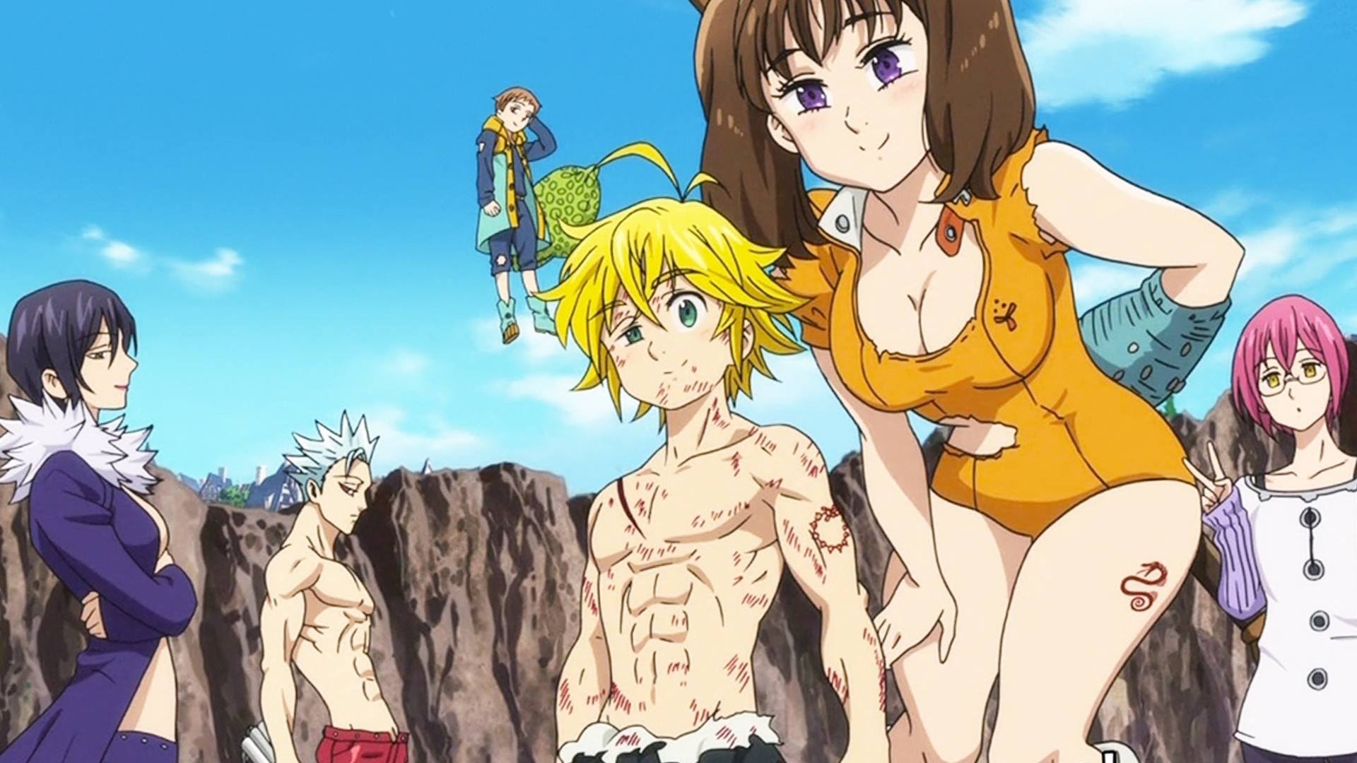 Seven Deadly Sins Crew - HD Wallpaper 