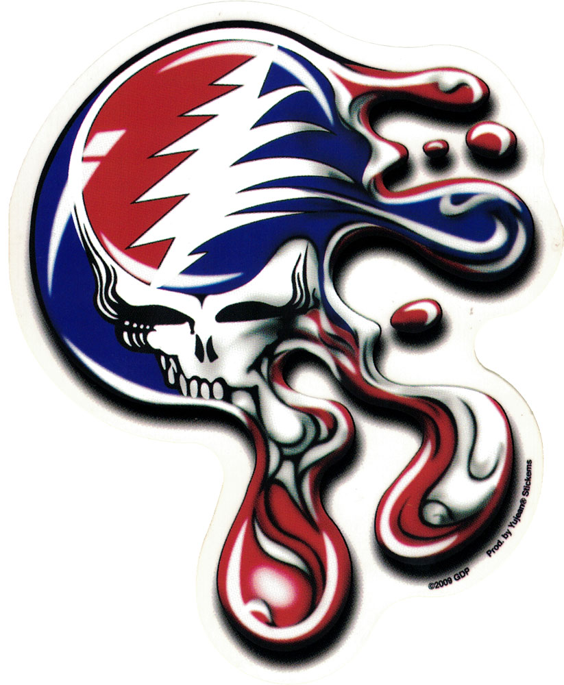 Melted Steal Your Face - HD Wallpaper 